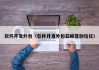 軟件開發(fā)外包（軟件開發(fā)外包云鯨互創(chuàng)信任）